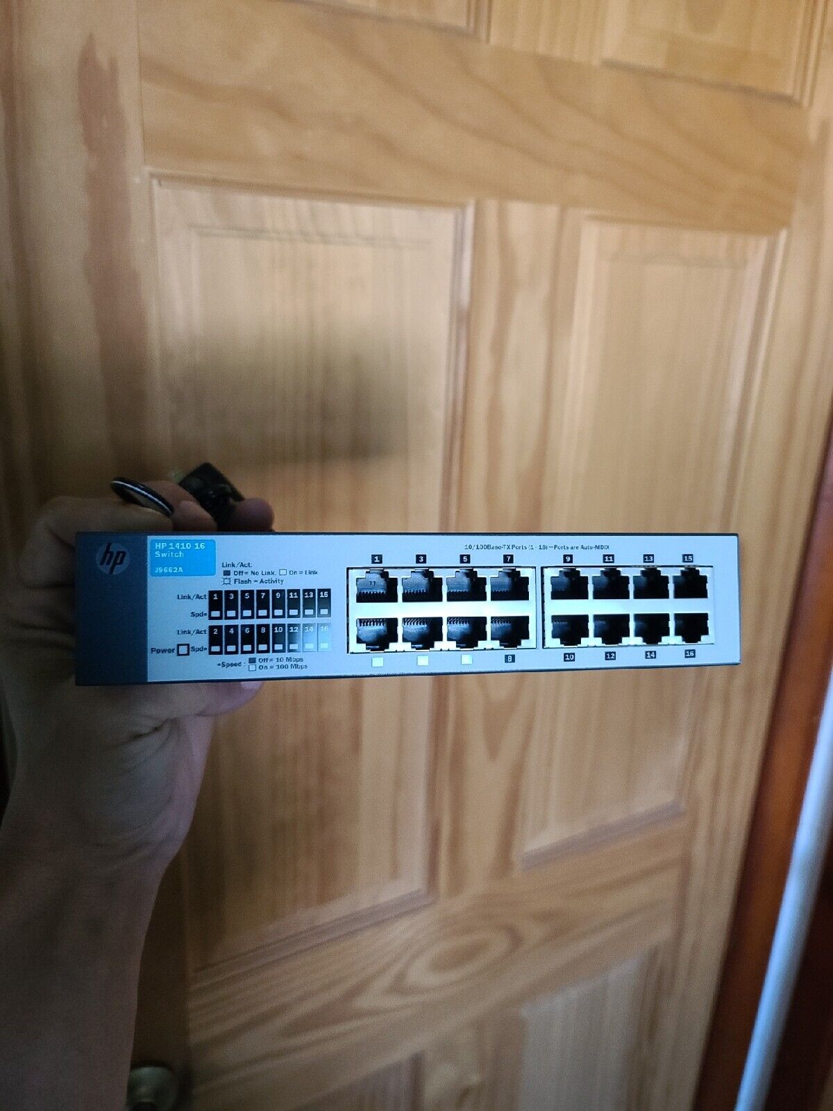HP 1410-16 Switch ProCurve (J9662A) 16-Port Unmanaged Ethernet Switch NEW