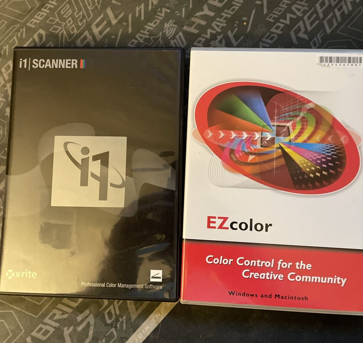 X-Rite i1 Scanner  and EZcolor software for Epson scanner and color standards
