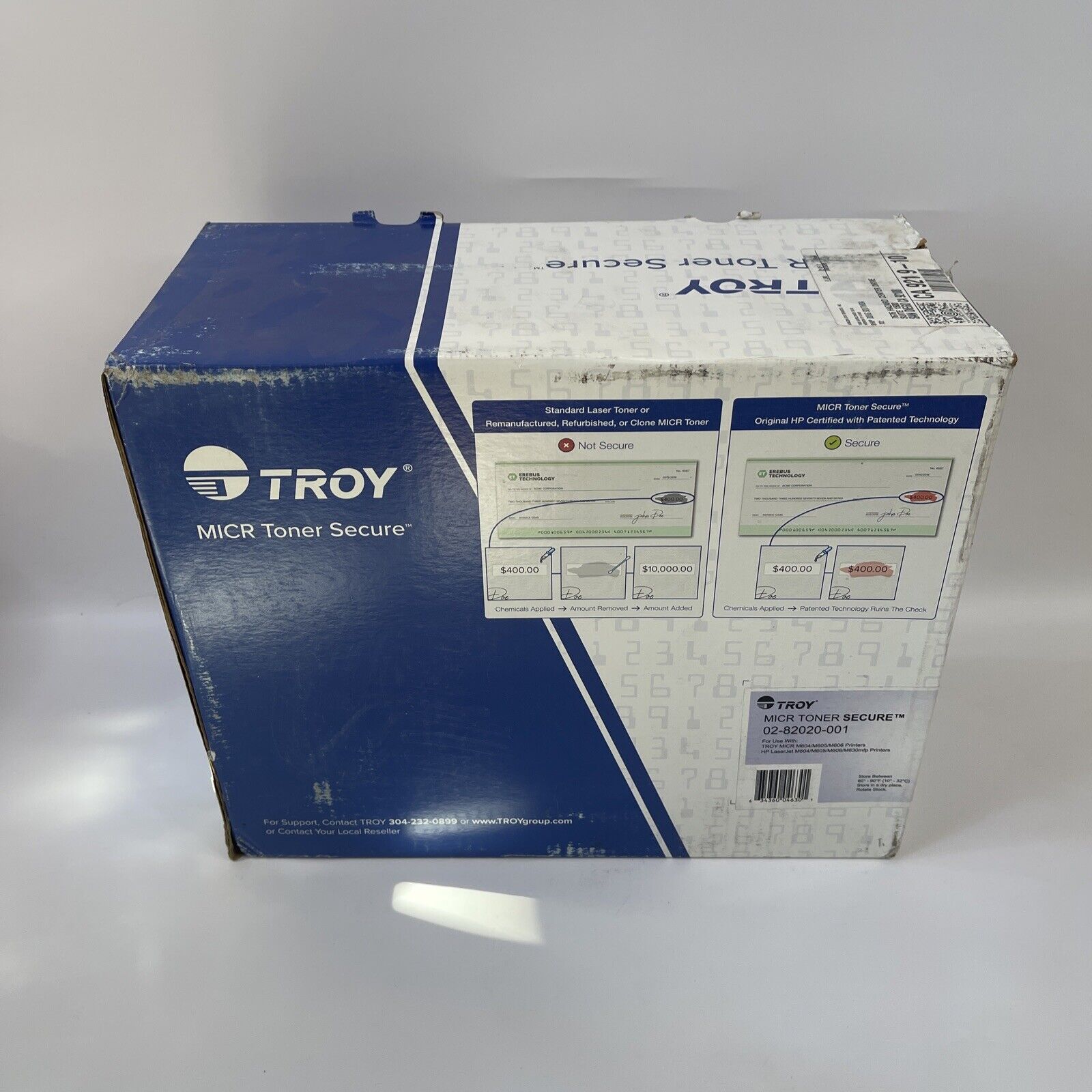 Troy M604/M605/M606/M630 Micr Toner Secure Cartridge 02-82020-001