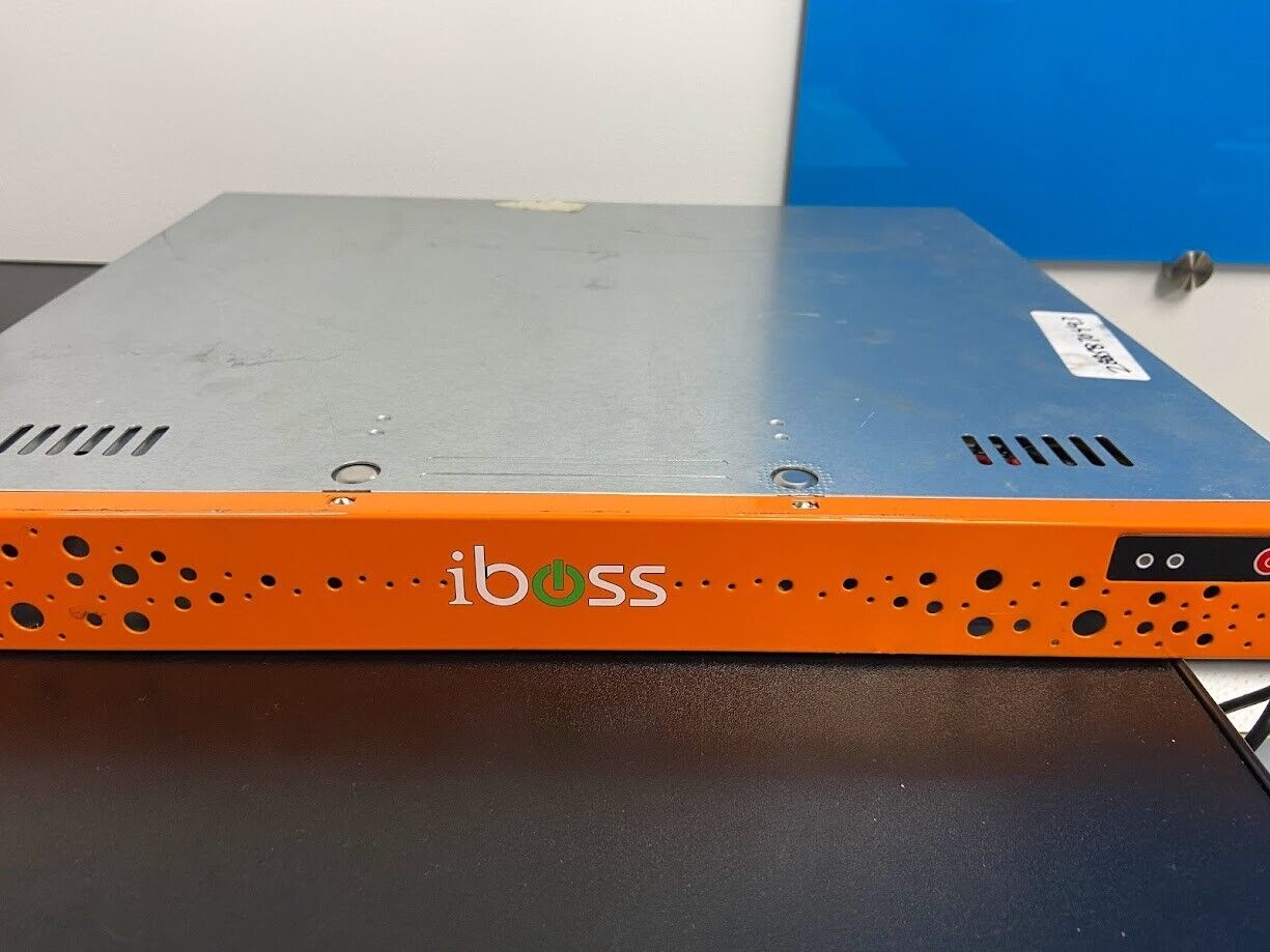 iBoss Web Filter Network Tested to POST NO HDD/RAM