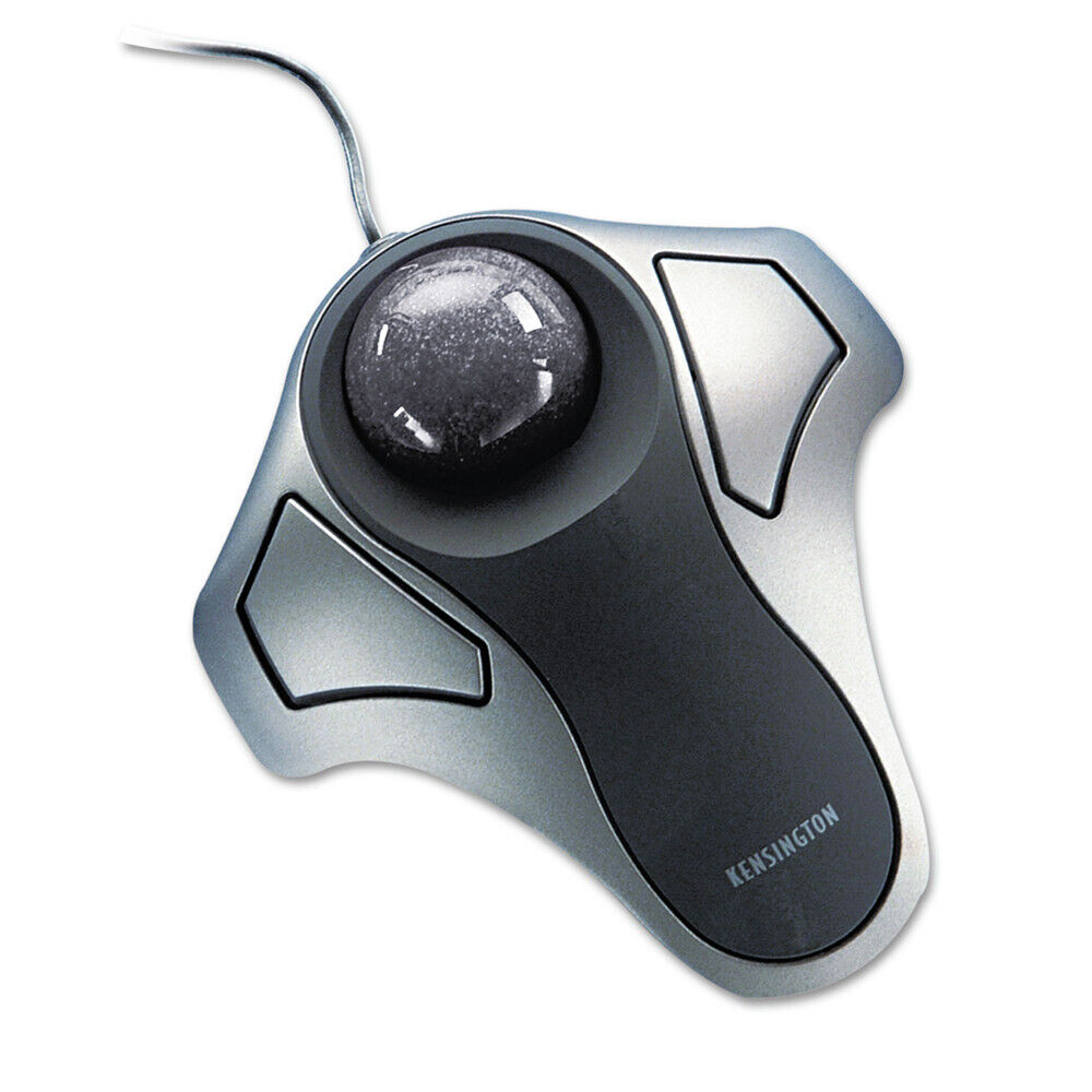Kensington 64327 Orbit Optical Trackball Mouse USB 2.0 - Black/Silver New