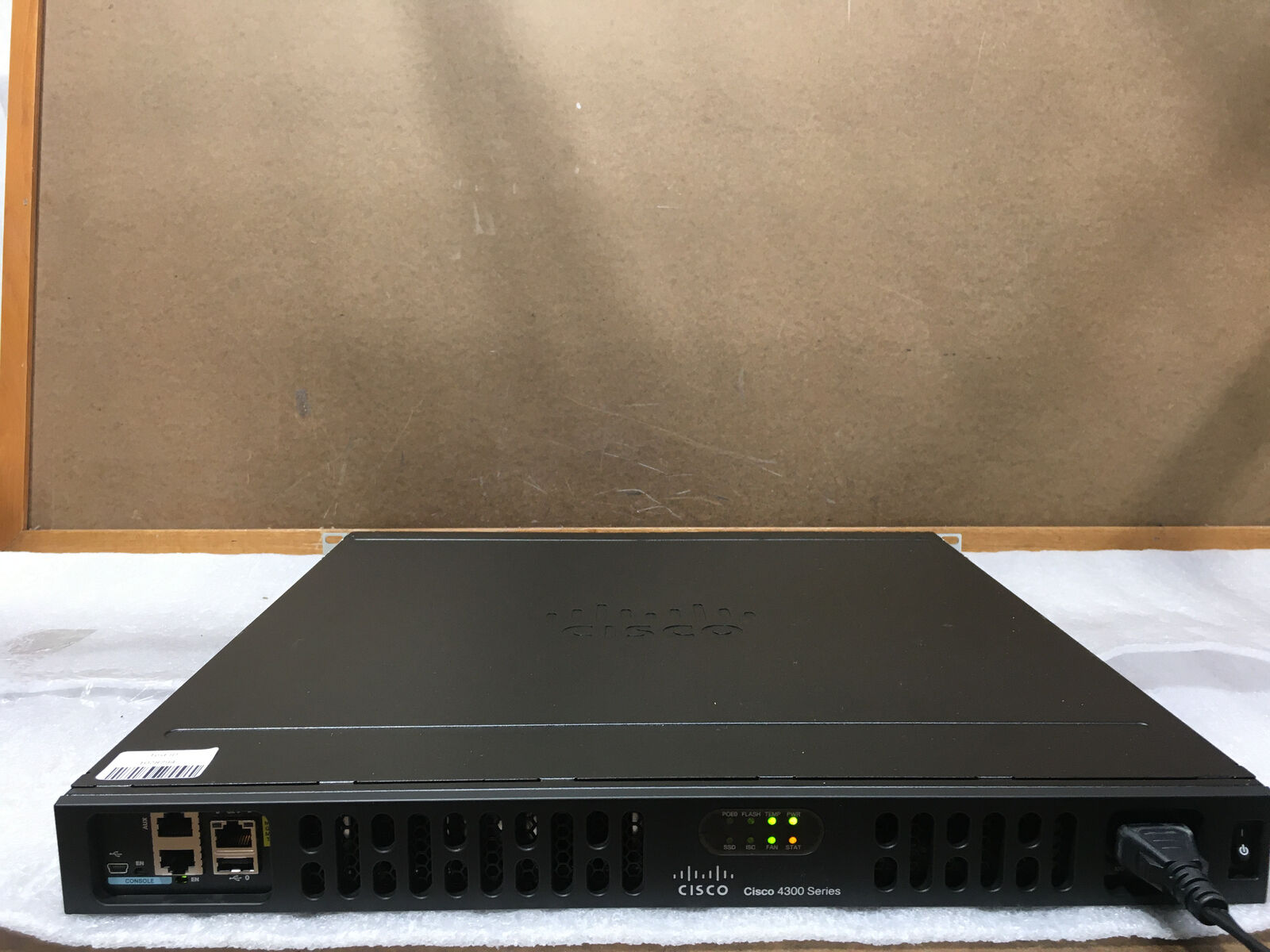 Cisco 4300 Series ISR4331/K9 V06 Integrated Services Router-TESTED/FACTORY-RESET
