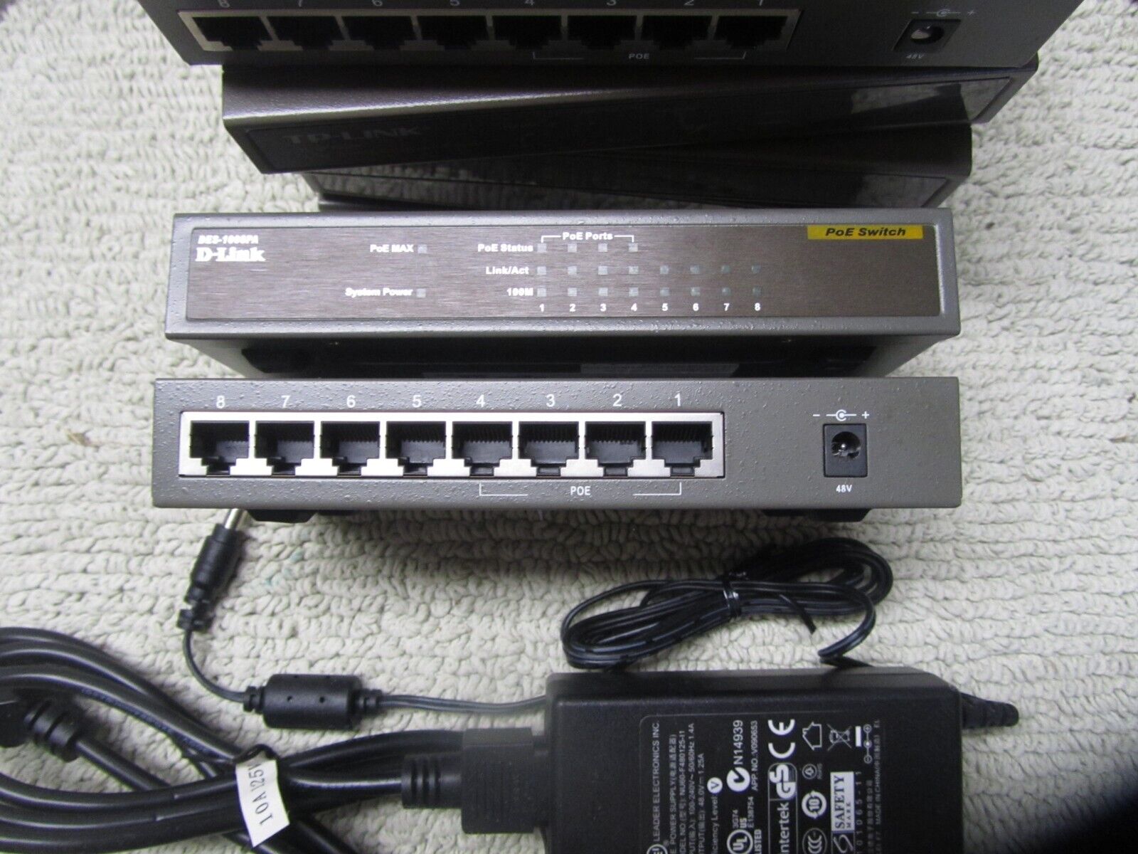 D-Link DES-1008PA 8 Port Ethernet Switch, 4 Port POE