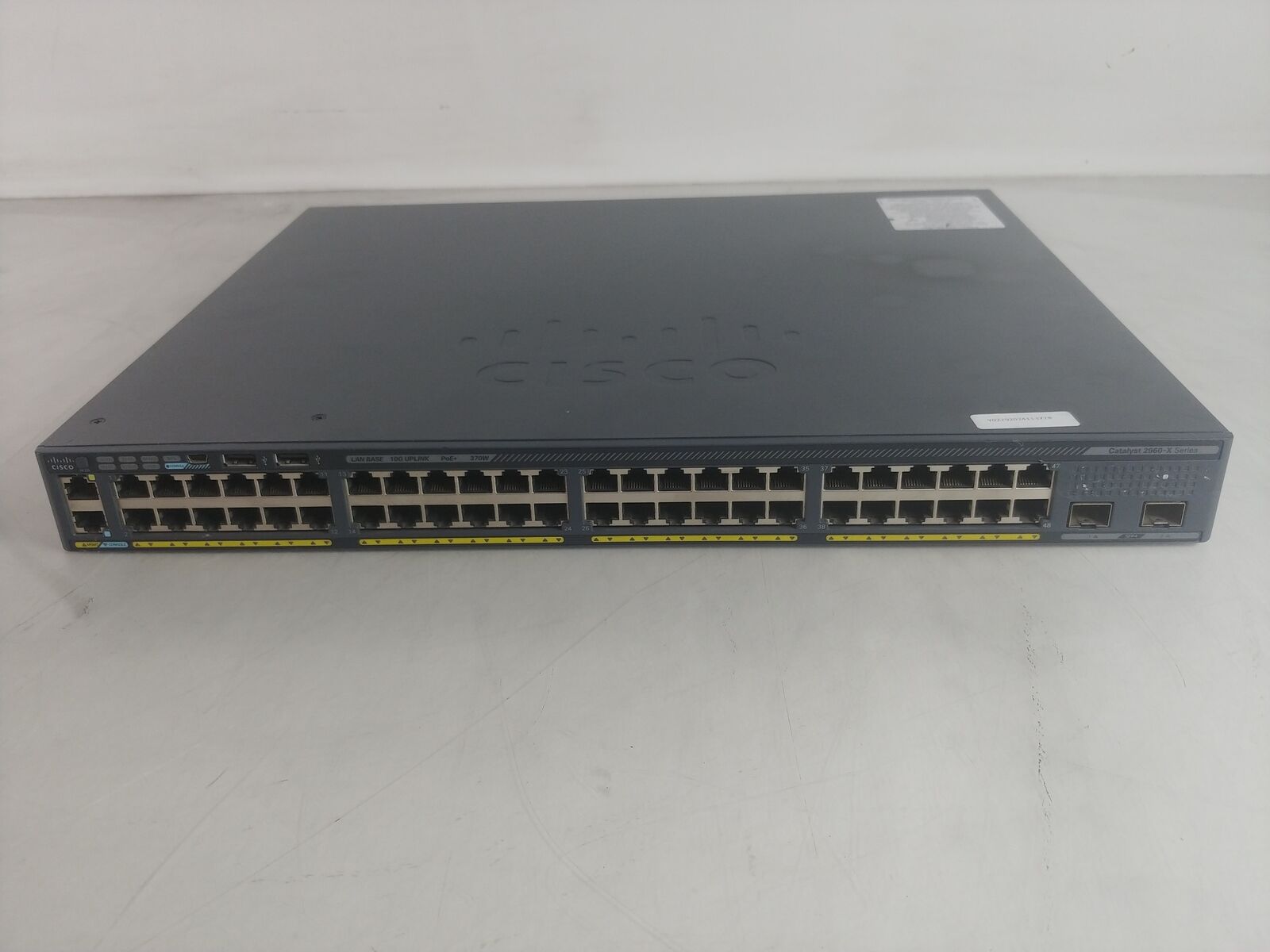 Cisco Catalyst WS-C2960X-48LPD-L 48-Port Gigabit Managed PoE+ Ethernet Switch