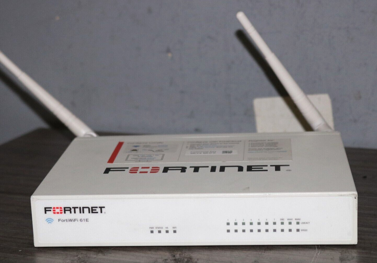 Fortinet FG-61E FWF-61E FortiGate Network Security Firewall , USED .
