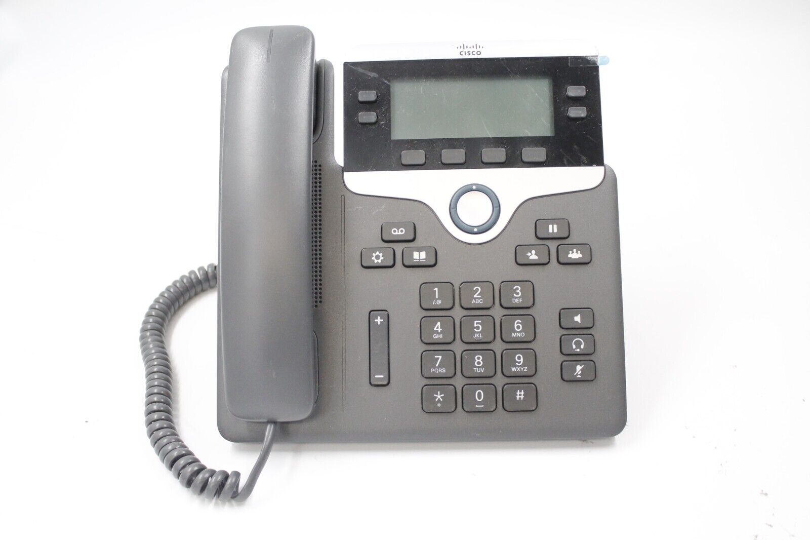 Cisco Systems UC Phone System Model CP-7841 with Stand and Phone USED