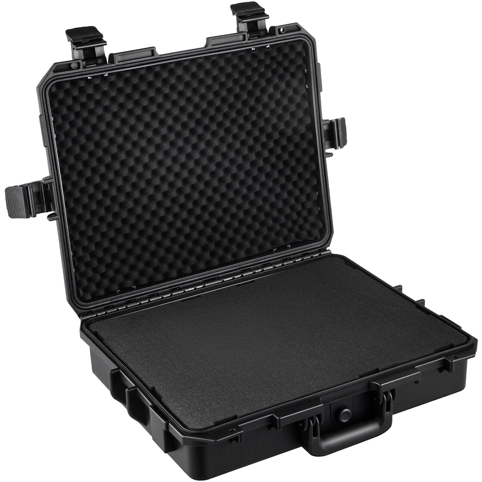 VEVOR IP67 Waterproof Hard Case 15-17 Inch Hard Carrying Case w/ Foam Insert