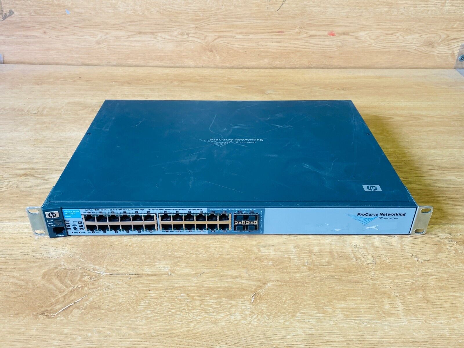 HP J9021A HPE ProCurve 2810-24G 24 Port Gig Ethernet Switch