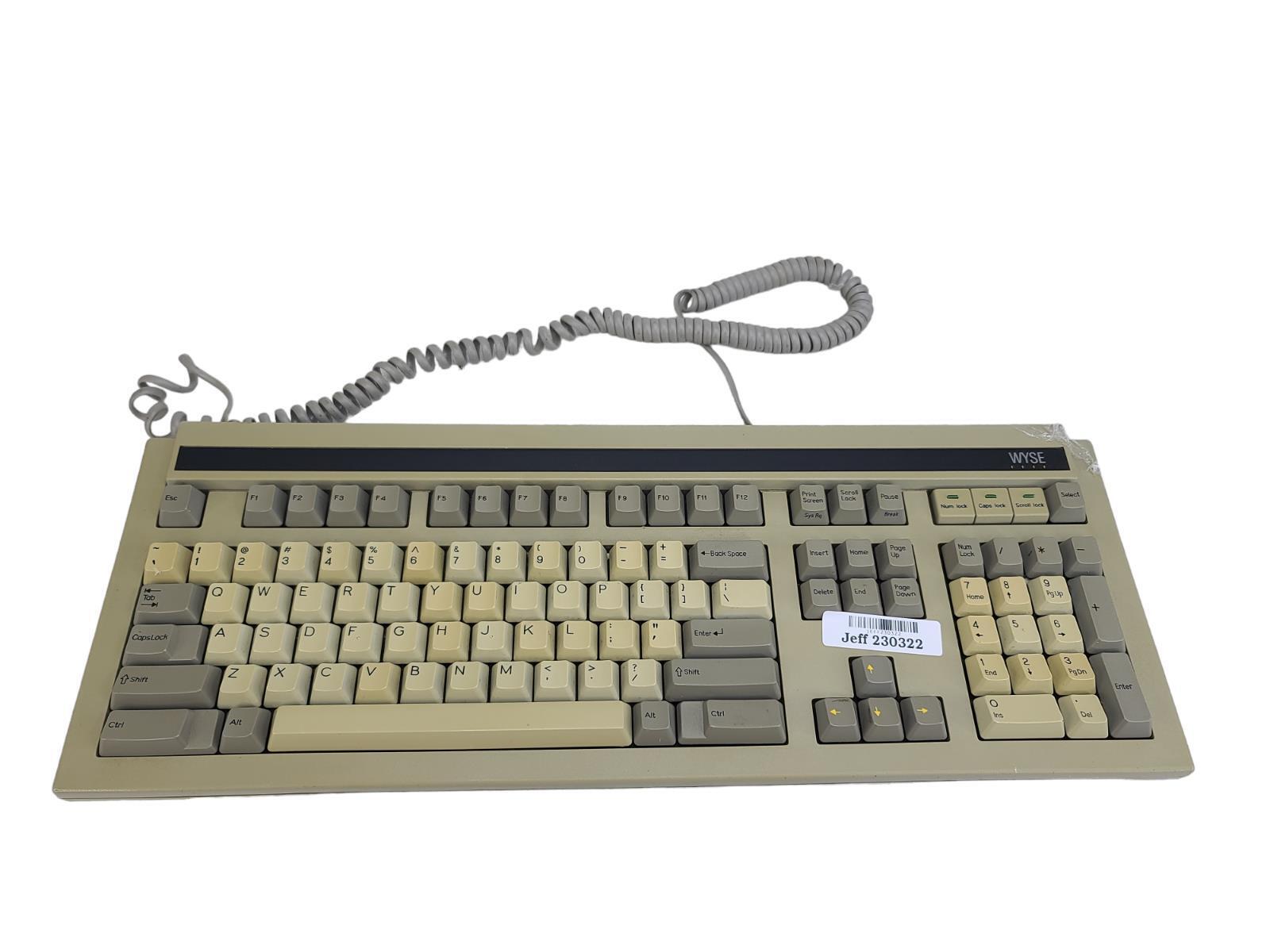 Wyse 840358-01 PC Enhanced Terminal Keyboard Vintage Wyse PCE Keyboard