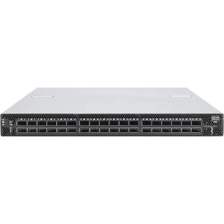 Mellanox SB7790 36x 100GbE QSFP28 Port EDR Infiniband Switch - 