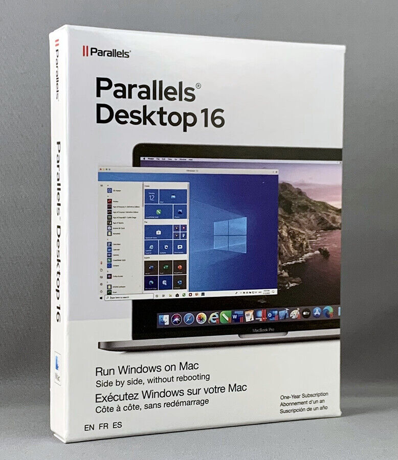 Parallels Desktop 16 - 1 Year, New Retail Box - Free Upgrade to Version 17