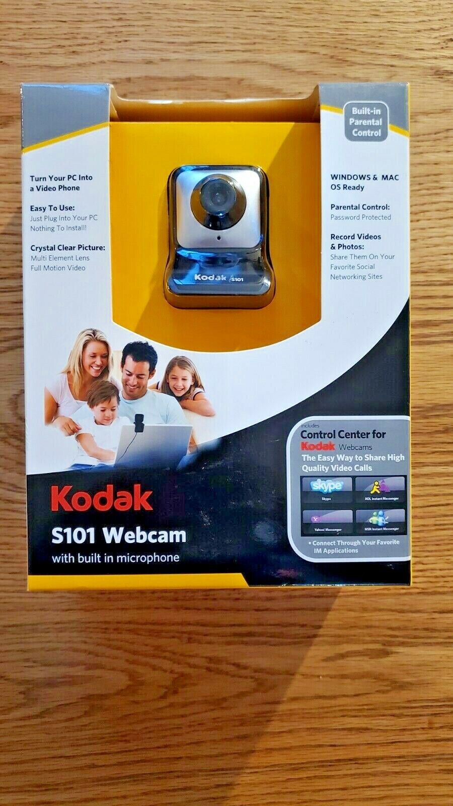 Kodak S101 Webcam With Built in Microphone (Brand New)