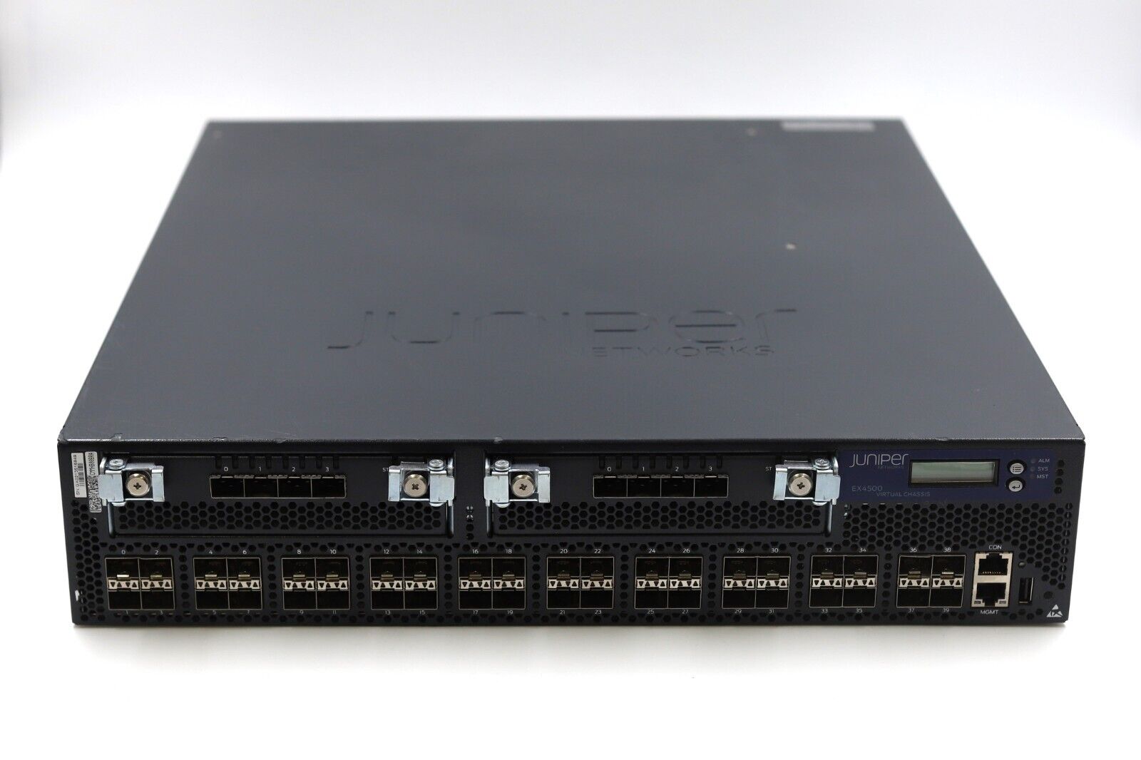 Juniper EX4500 40-Port 10GB SFP Managed Ethernet Switch P/N: EX4500-40F-VC1-FB