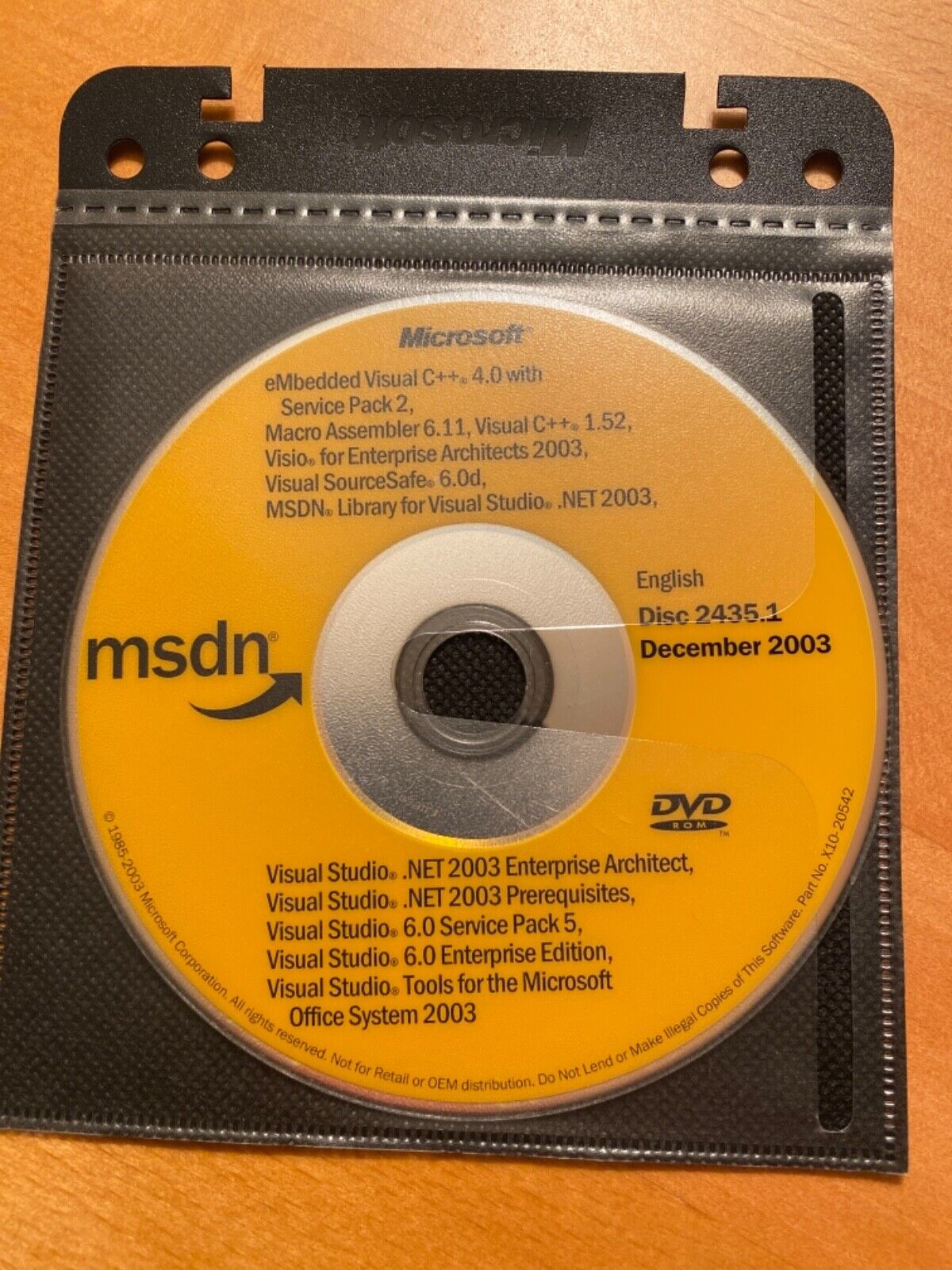 NEW Visual Studio .Net 2003 Enterprise Architect, VS 6.0 VST +More. Read desc
