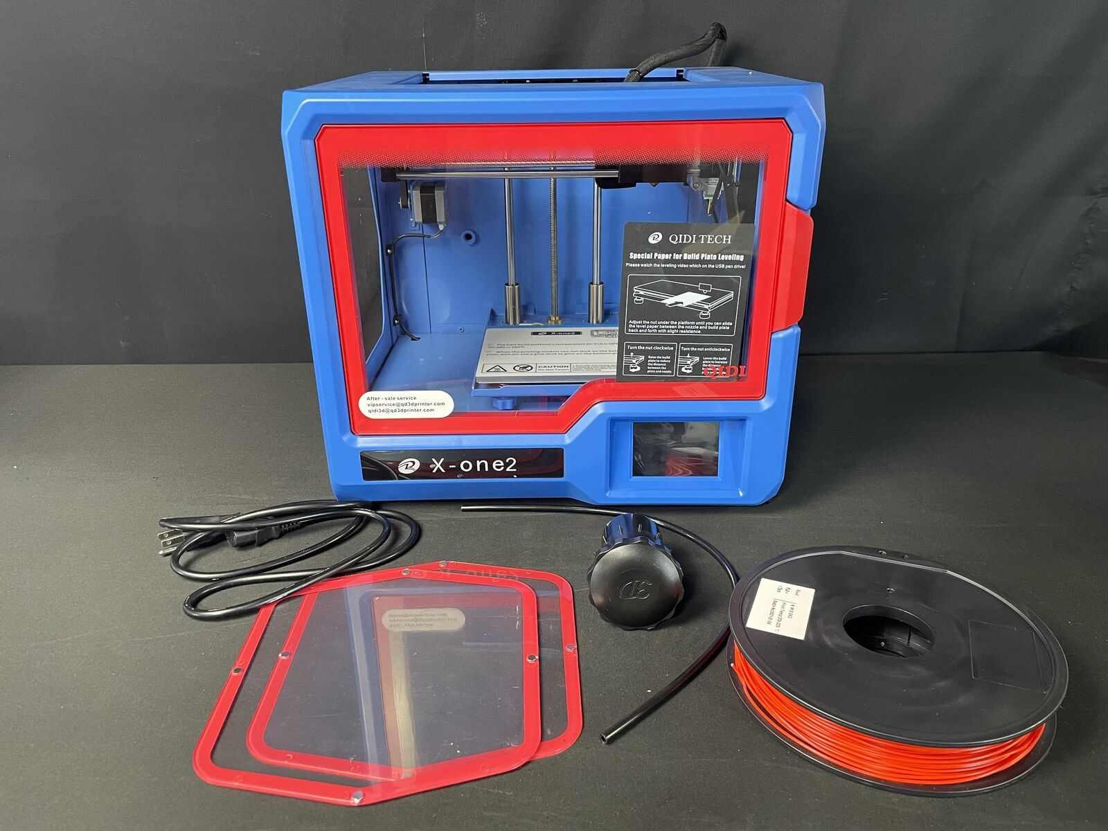 Qidi Technology X-One2 3D Printer in Blue Used Please Read