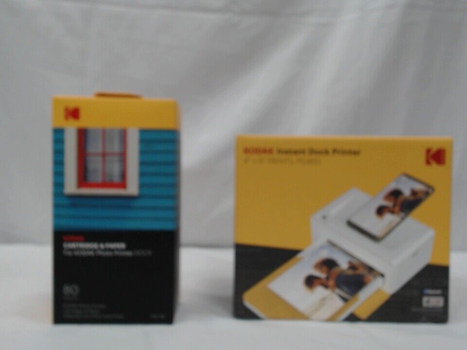 Kodak Dock Plus & Wireless Portable 4x6 Instant Photo Printer