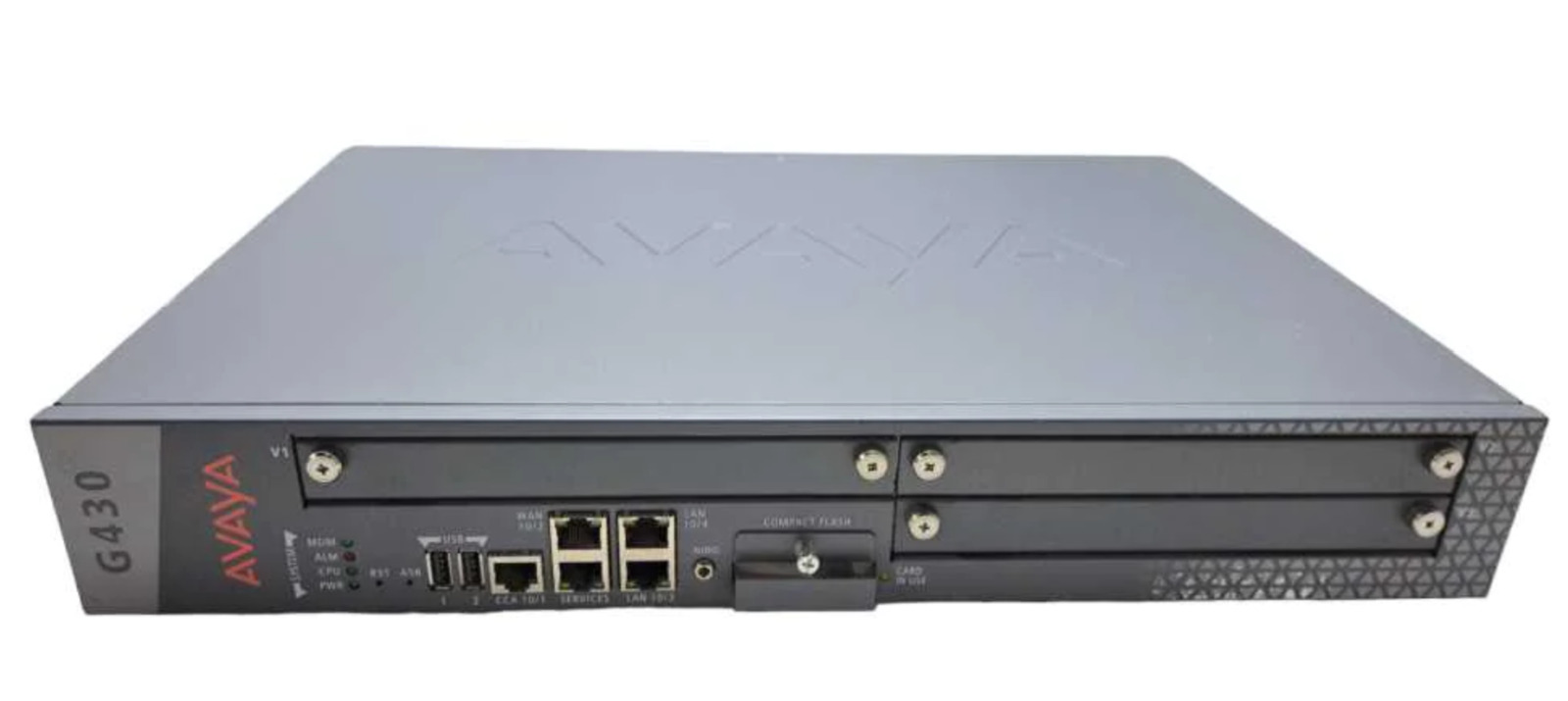 Genuine Avaya G430 Media Gateway w/ MM710B & MM711 Module P/N: 700476393 Tested