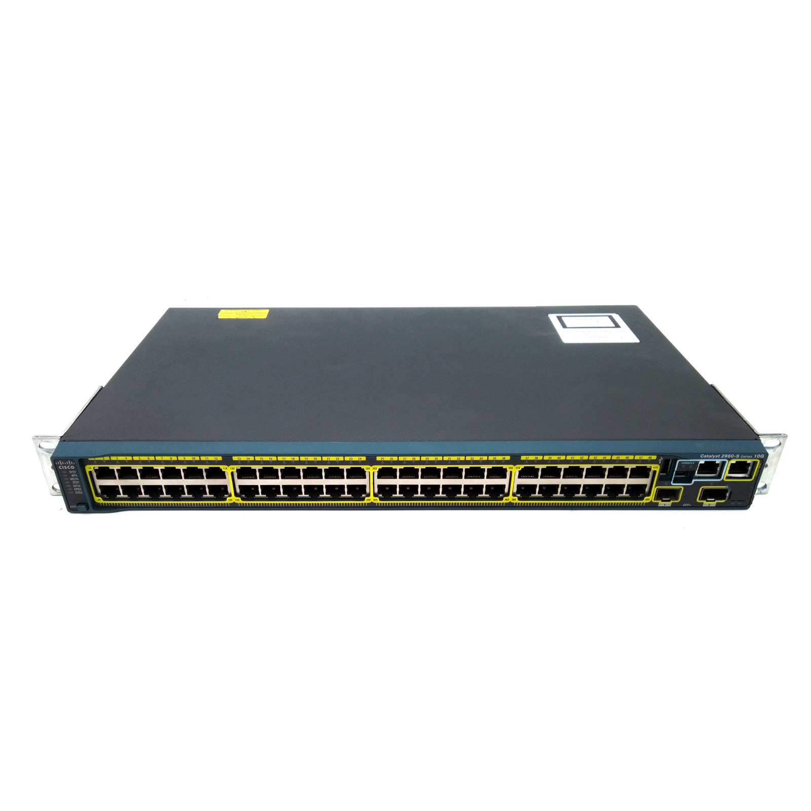 CISCO WS-C2960S-48TD-L 48 Port Gigabit Switch 2x10Gig Sfp+ Uplink 2960S-48TD-L