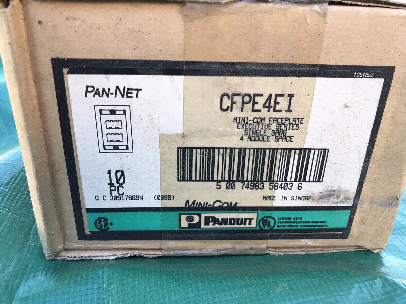 panduit pan-net cfpe4ei box of 18