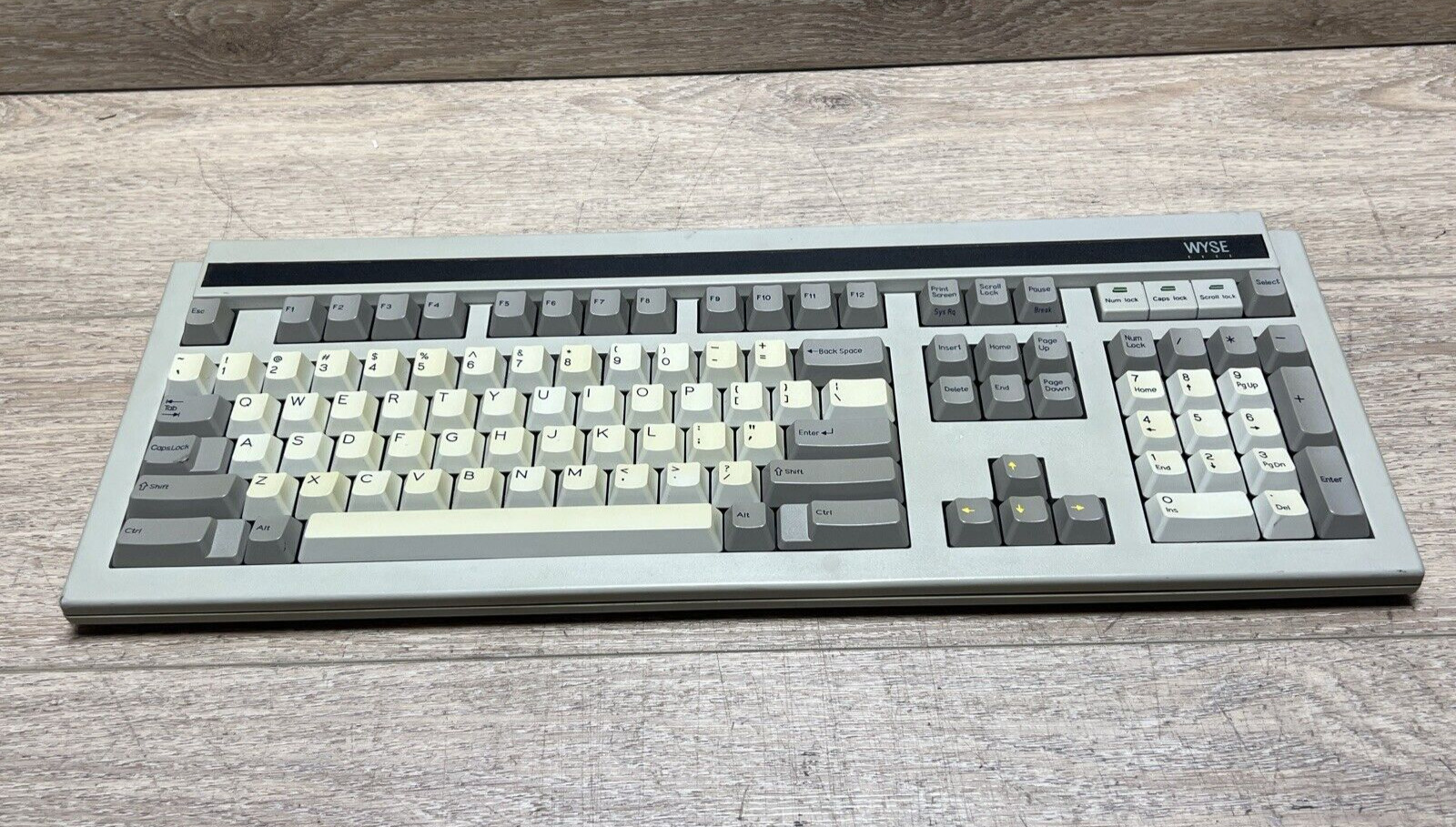 Wyse 840358-01 PC Enhanced Terminal Keyboard Vintage Wyse PCE Keyboard no cable