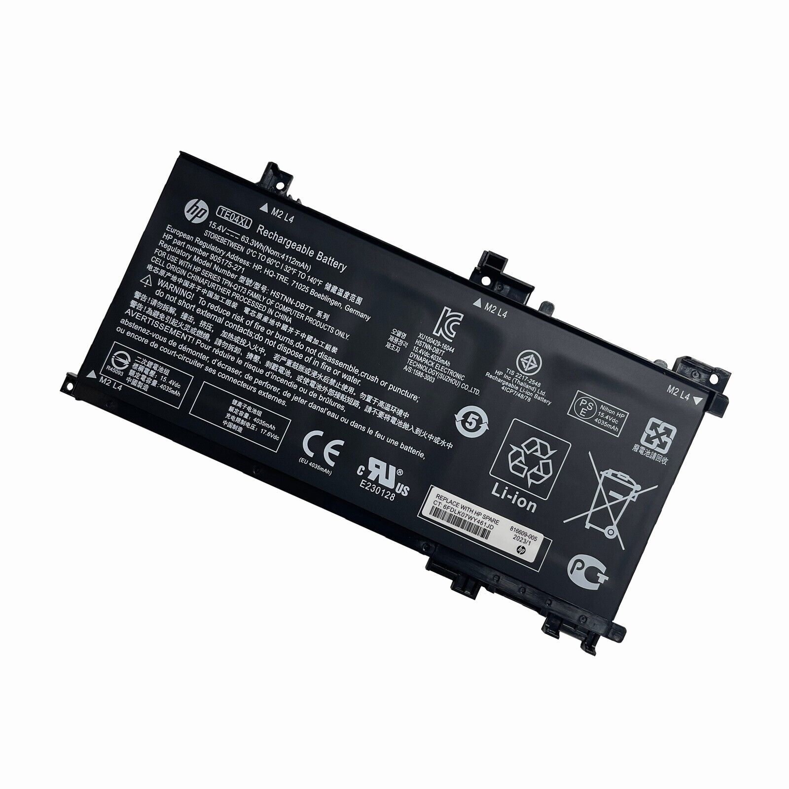NEW OEM Genuine TE04XL Battery for HP Omen 15-AX200 15-BC 905175-2C1 905277-855