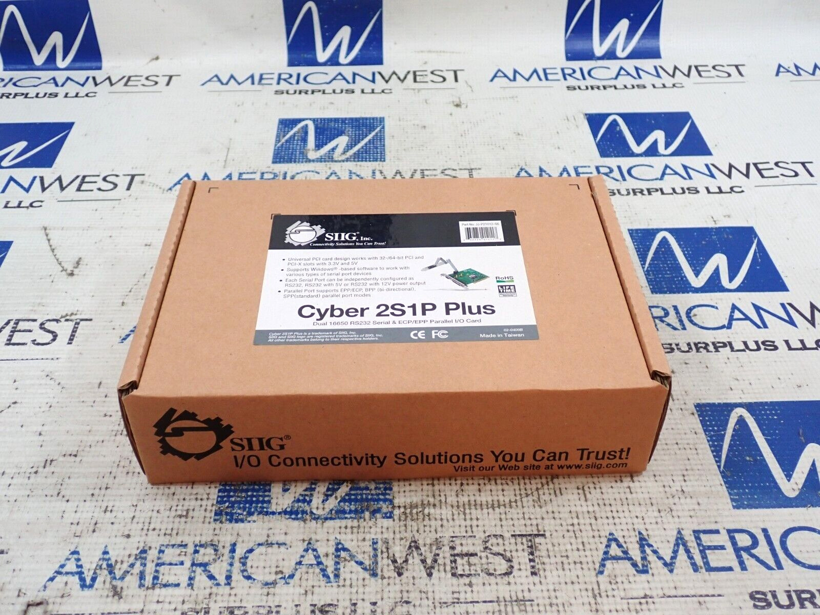 New SIIG JJ-P21012-S6 Cyber 2S1P Plus Serial & ECP/EPP Parallel I/O Card