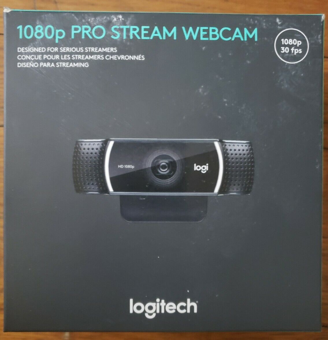 Logitech 1080p Pro Stream Webcam 1080p 30 Fps Serious Streamers 960 001376 NEW