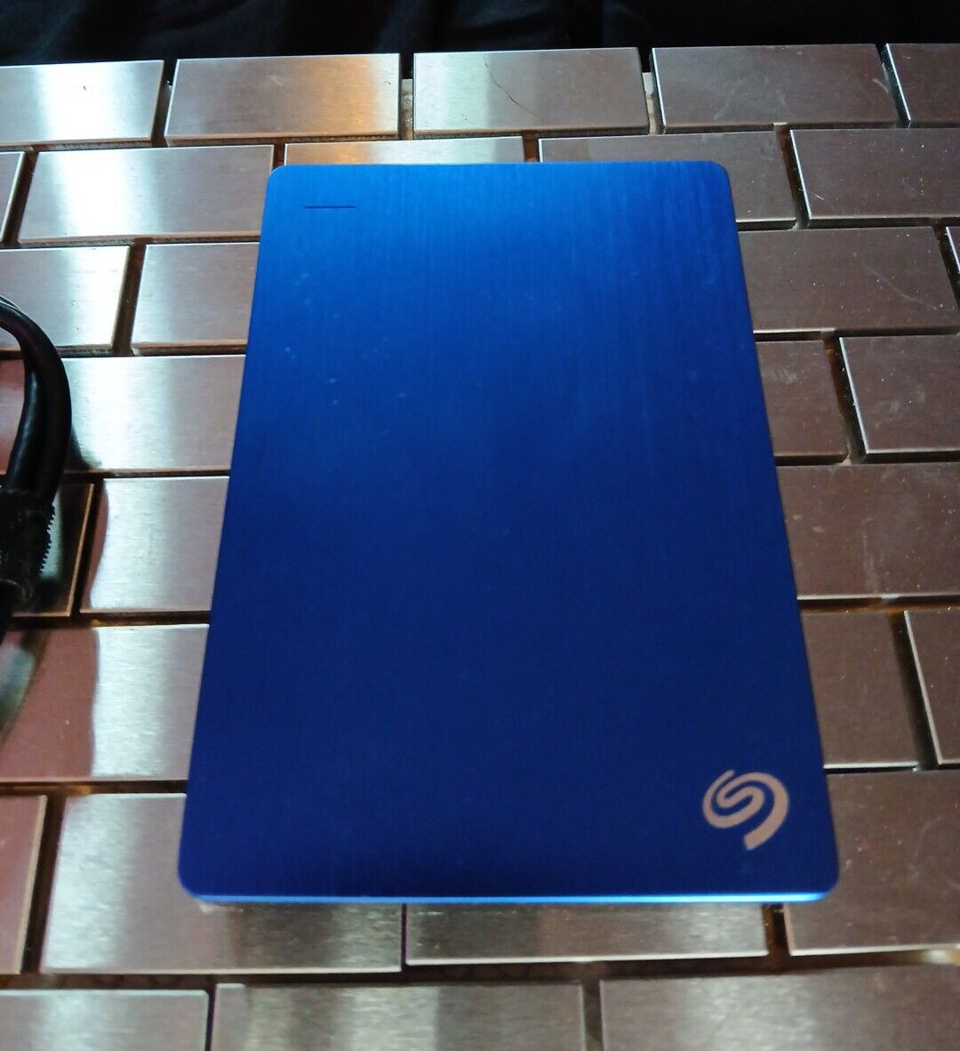 Seagate Backup Plus Slim Portable 4 TB External Hard Drive Cobalt Blue SRD00F1
