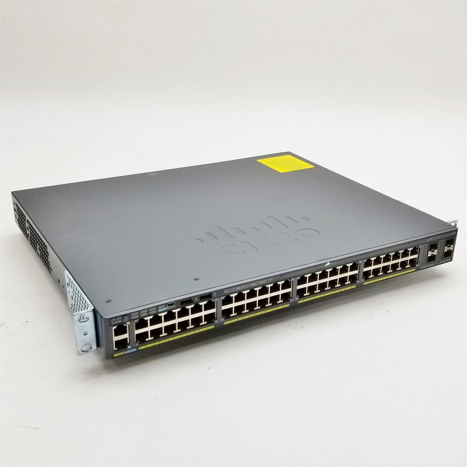 Cisco Catalyst 2960-X Series WS-C2960X-48FPS-L 48-Port PoE+ Network Switch V06