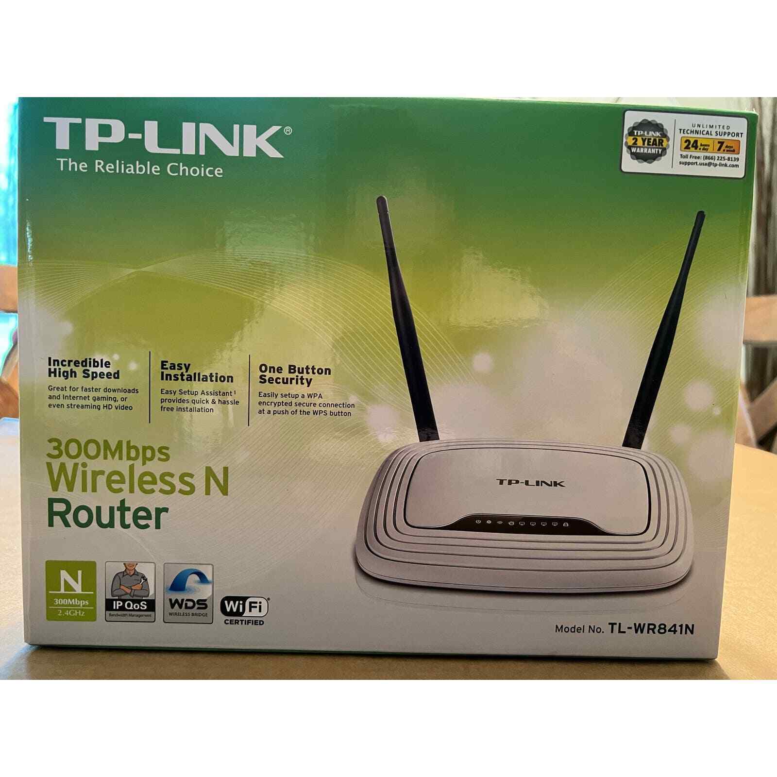 New in box - TP-Link 300mbps Wireless N Router TL-WR841N