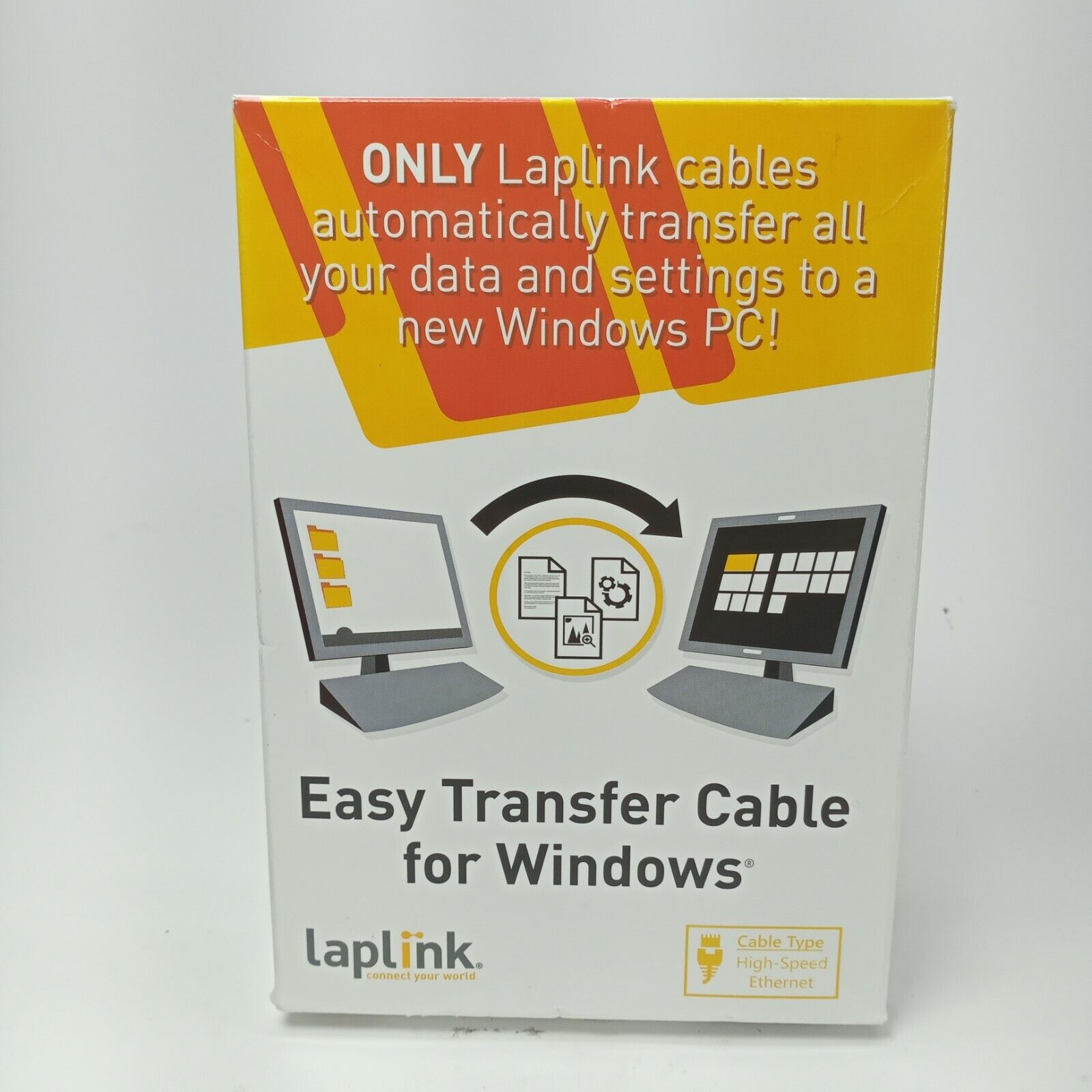 LAPLINK EASY TRANSFER CABLE - FOR WINDOWS PC/COMPUTER