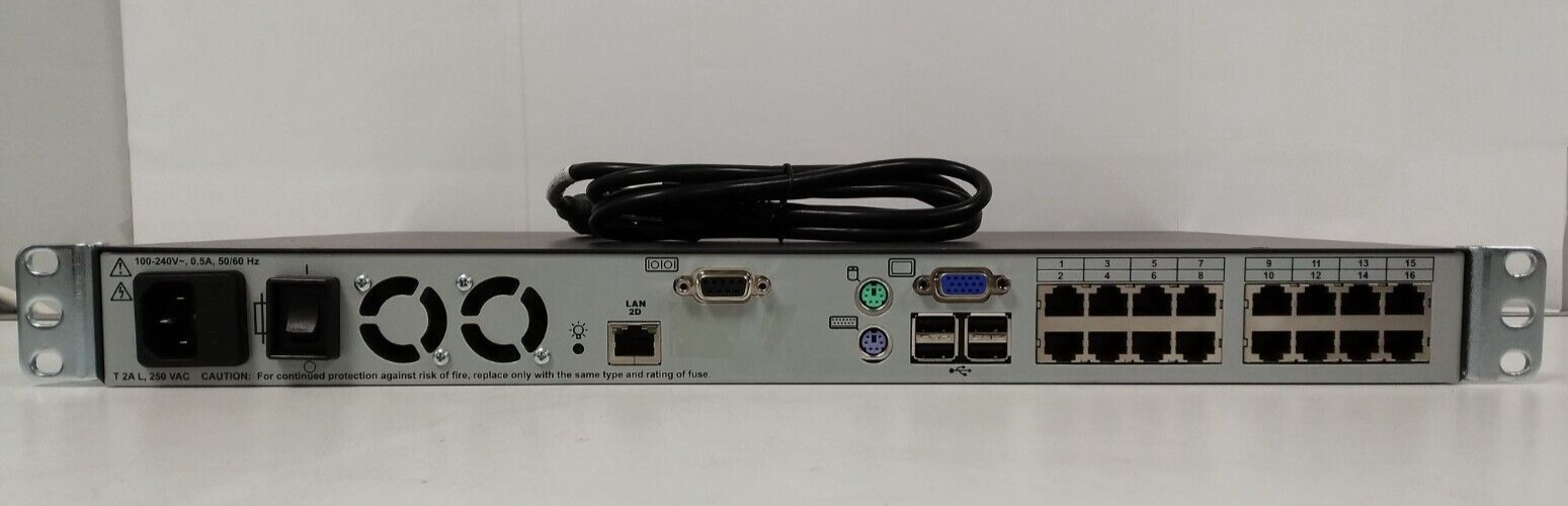 408965-002 HP 4x1x16 IP Console KVM Switch W/EARS #N2