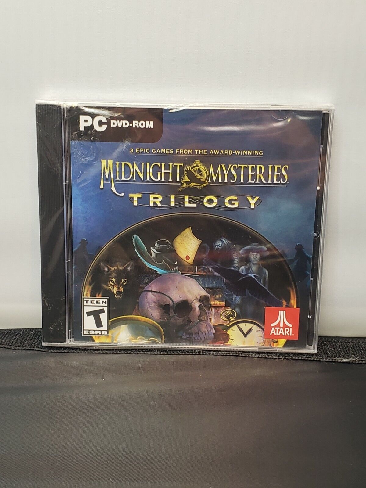 Midnight Mysteries Trilogy By Atari PC DVD-ROM 3 Hidden Object Computer Game