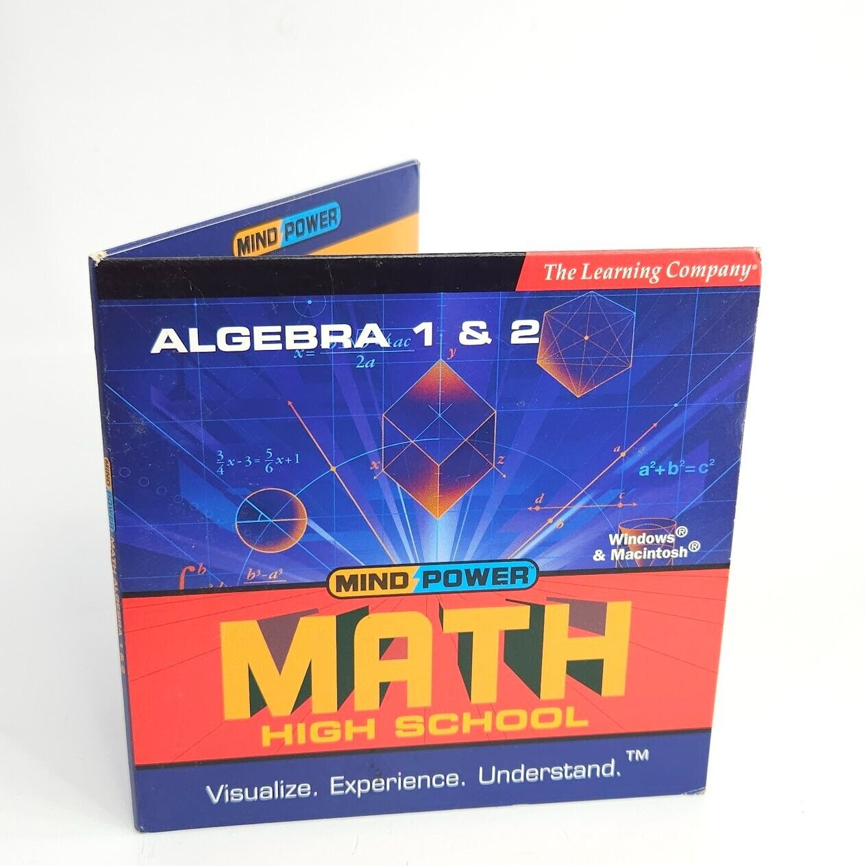 Algebra 1 & 2 Math Windows Mind Power High School Program Disc Visualize