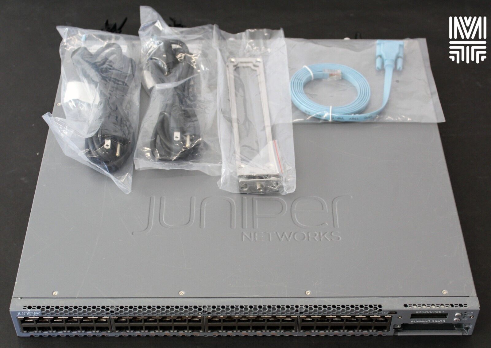 Juniper EX4300-48P Managed 48 Port GigE PoE+ Ethernet Switch, 2x AC, Tested