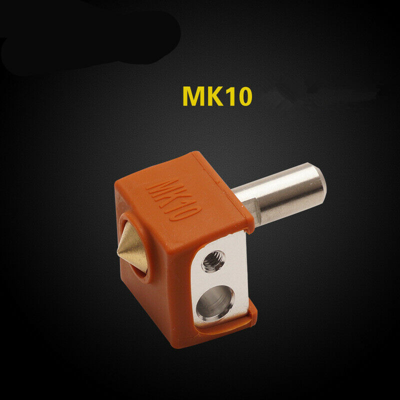 2 Pcs Silicone Heat Block Cover MK10 Wanhao i3 Qidi Tech Flashforge Makerbot