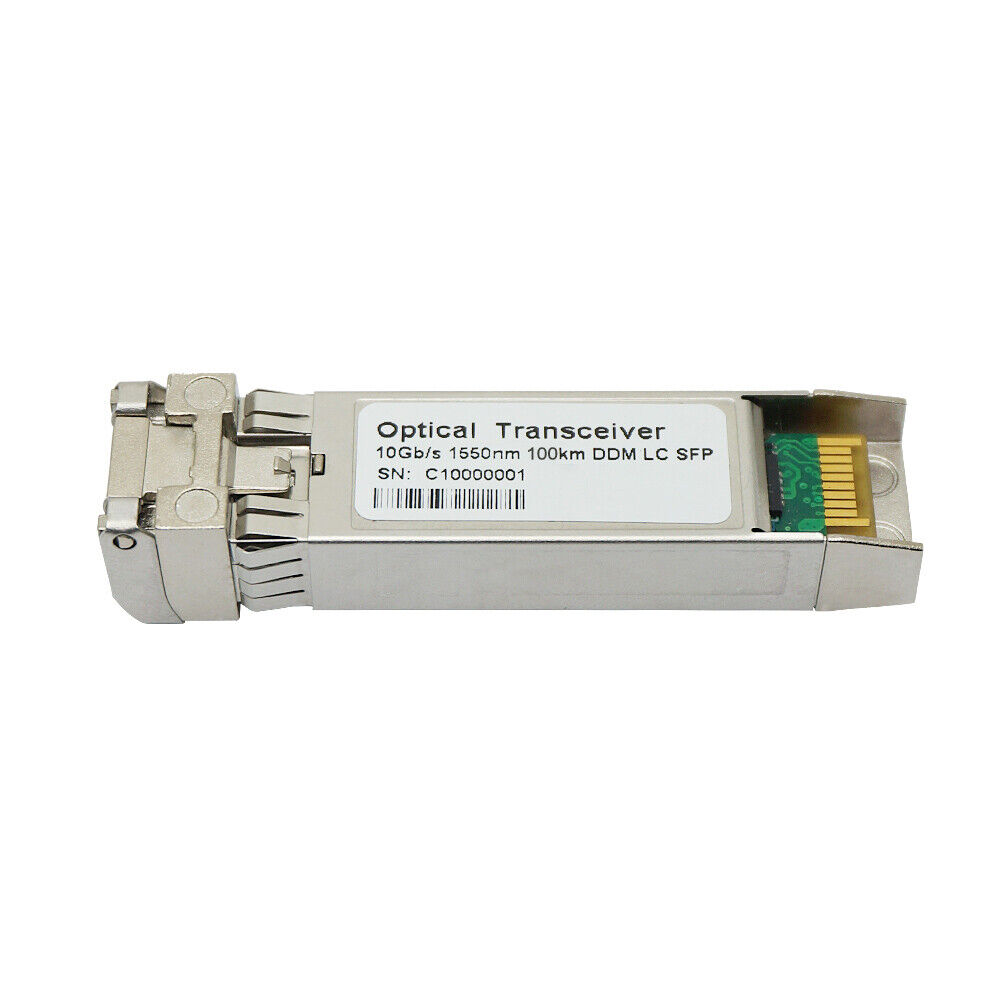 Fully Compatible 10G SFP+ Transceiver 10GBase 1550nm SMF LC 80km/100KM/120km