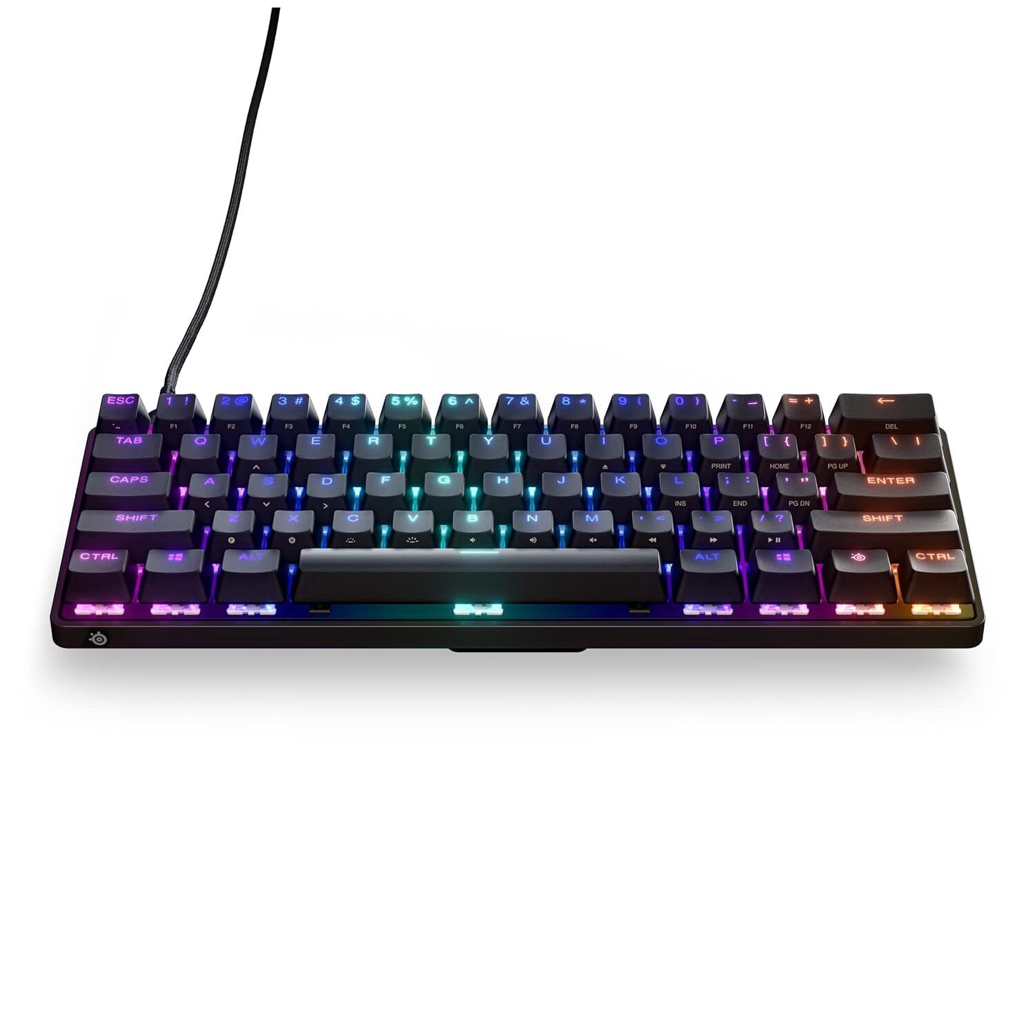 SteelSeries New Apex 9 Mini – HotSwap Optical Mini Keyboard – 60% Compact Design