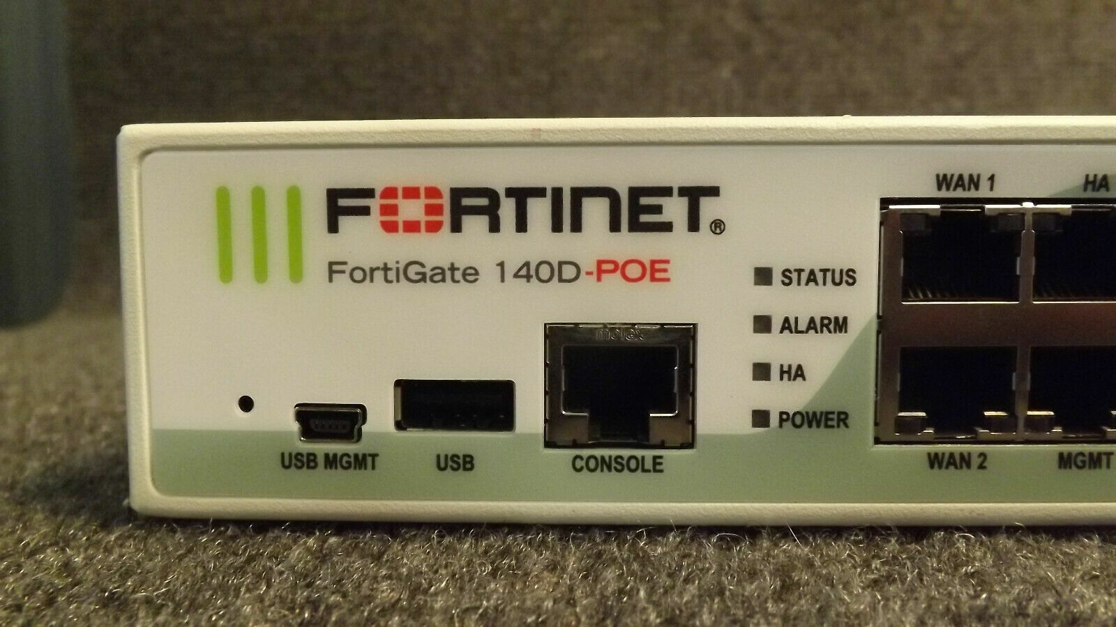 Fortinet FG-140D-POE - 40 Port SSL Firewall Fortigate Switch - SAME DAY SHIPPING