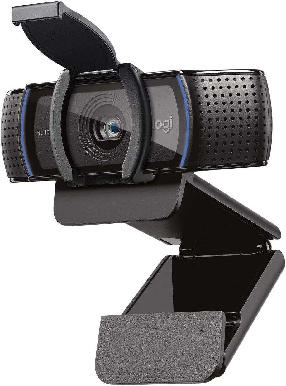Logitech C920S HD Pro Webcam Full HD 1080p/30fps Video Calling - Black