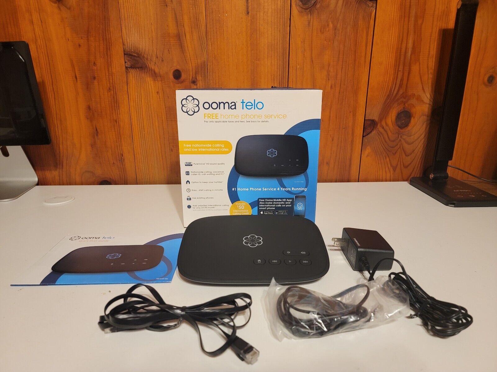 NEW - Ooma Telo VoIP Home Phone Service - DG0790