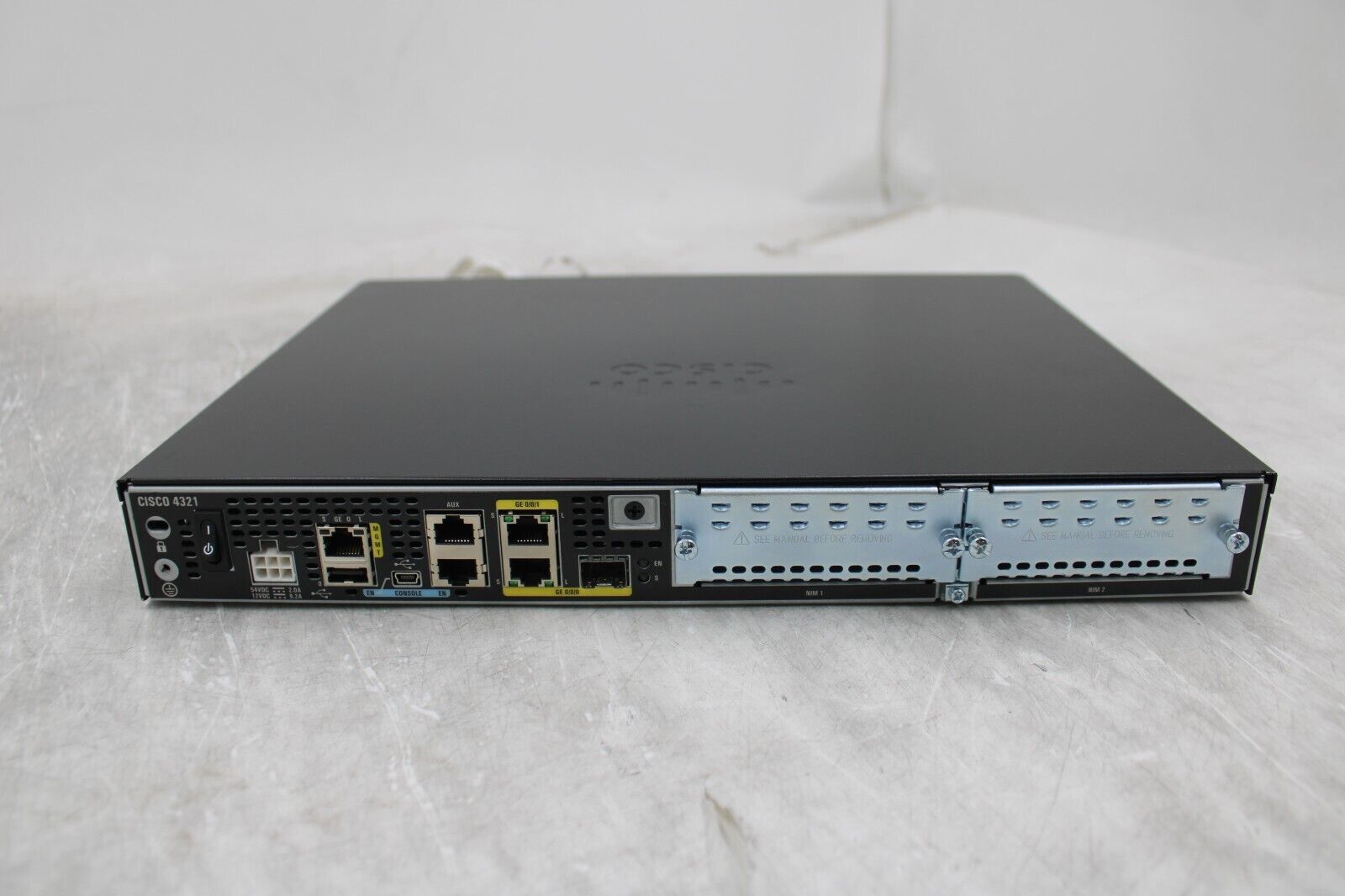 Cisco ISR4321 Gigabit Integrated Services Router No Power Adapter ISR4321/K9