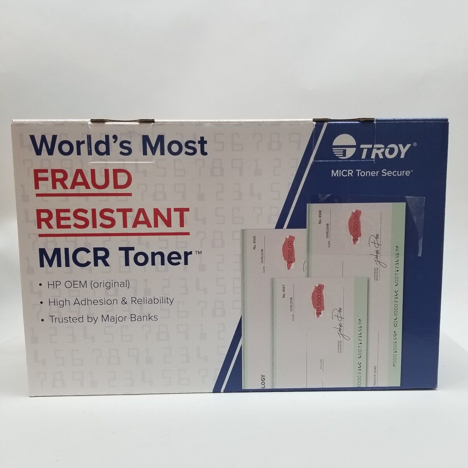 TROY Fraud Resistant MICR Toner Secure Cartridge HP OEM M507/M528 02-81680-001