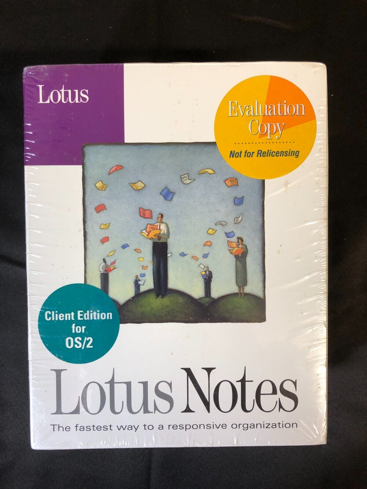 1993 LOTUS NOTES 3.0 Software Evaluation Copy / Client Ed./ SEALED BRAND NEW