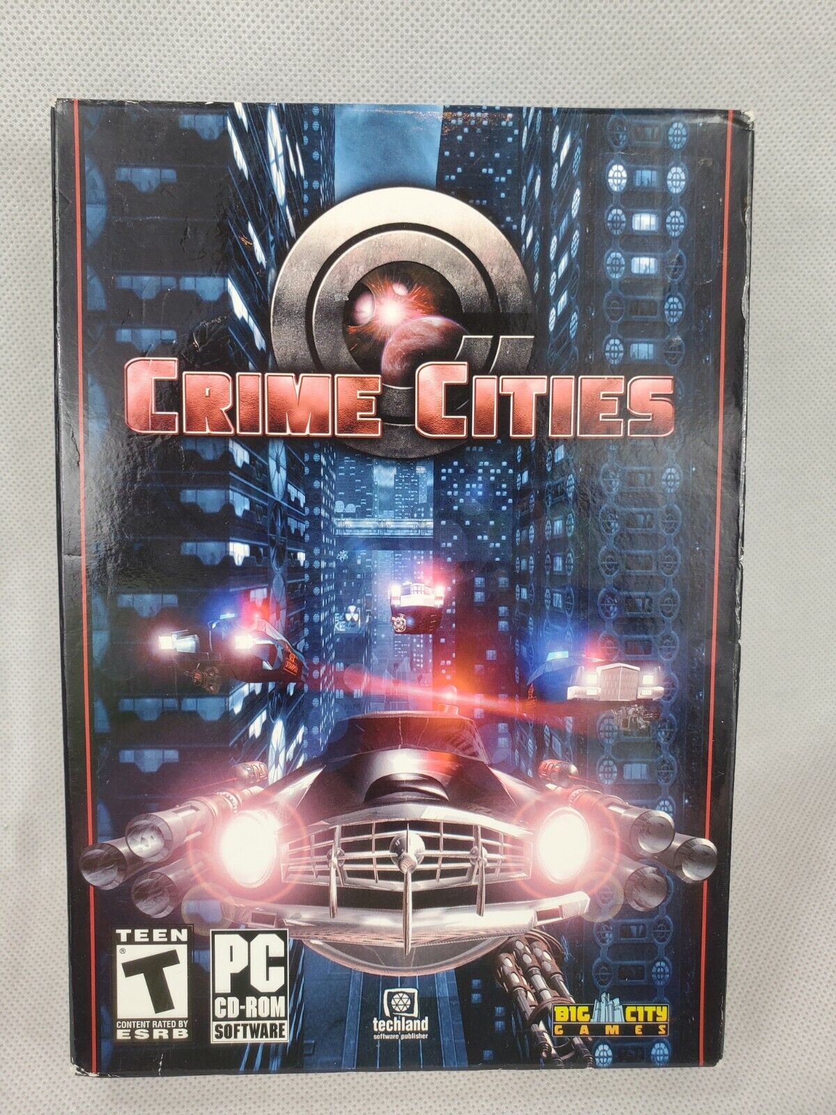 Crime Cities PC 2003 CD-ROM PC Computer Game New and Sealed in Box