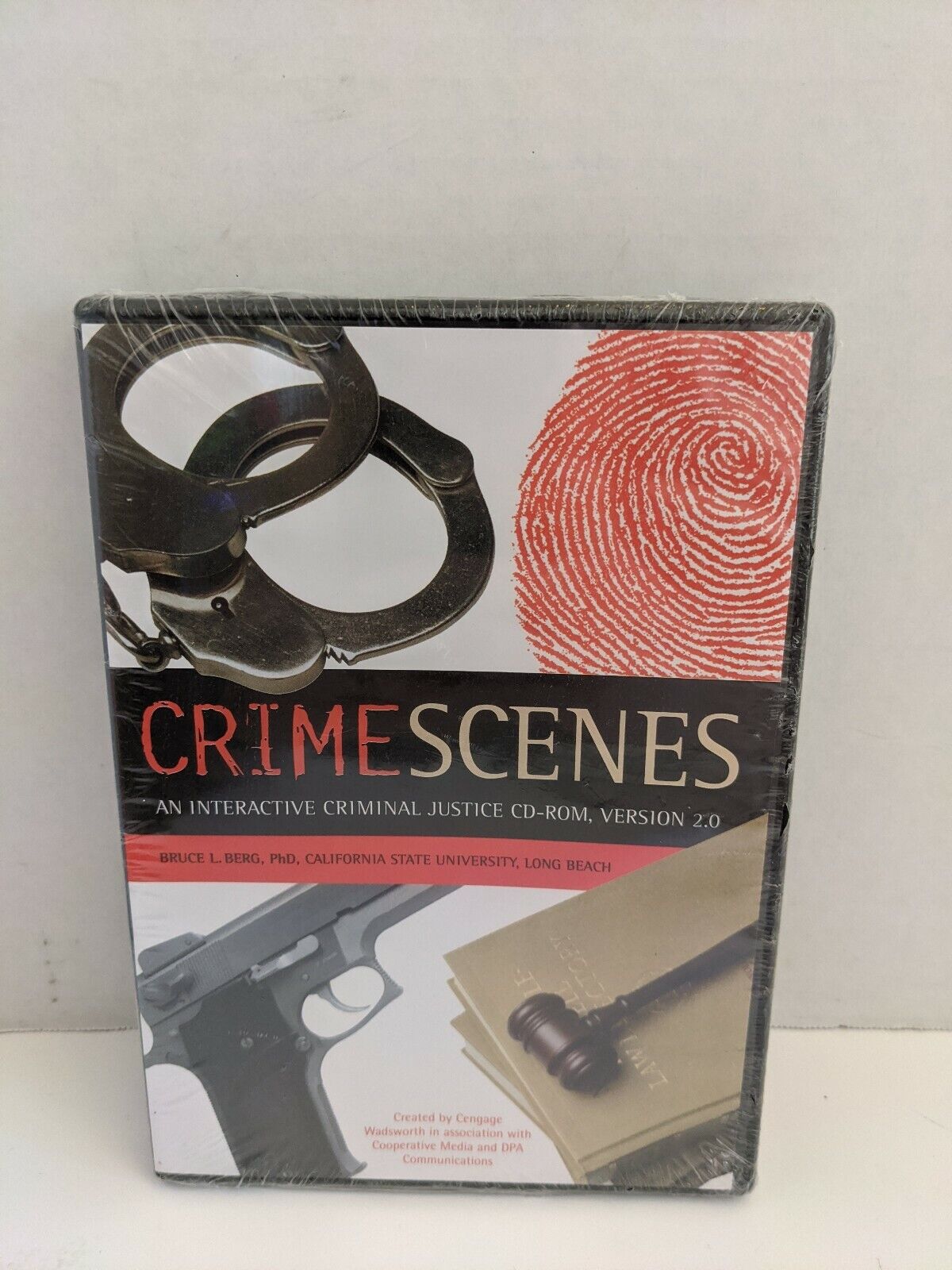 Crime Scenes Interactive Criminal Justice CD-ROM Version 2.0 Windows & Mac NEW