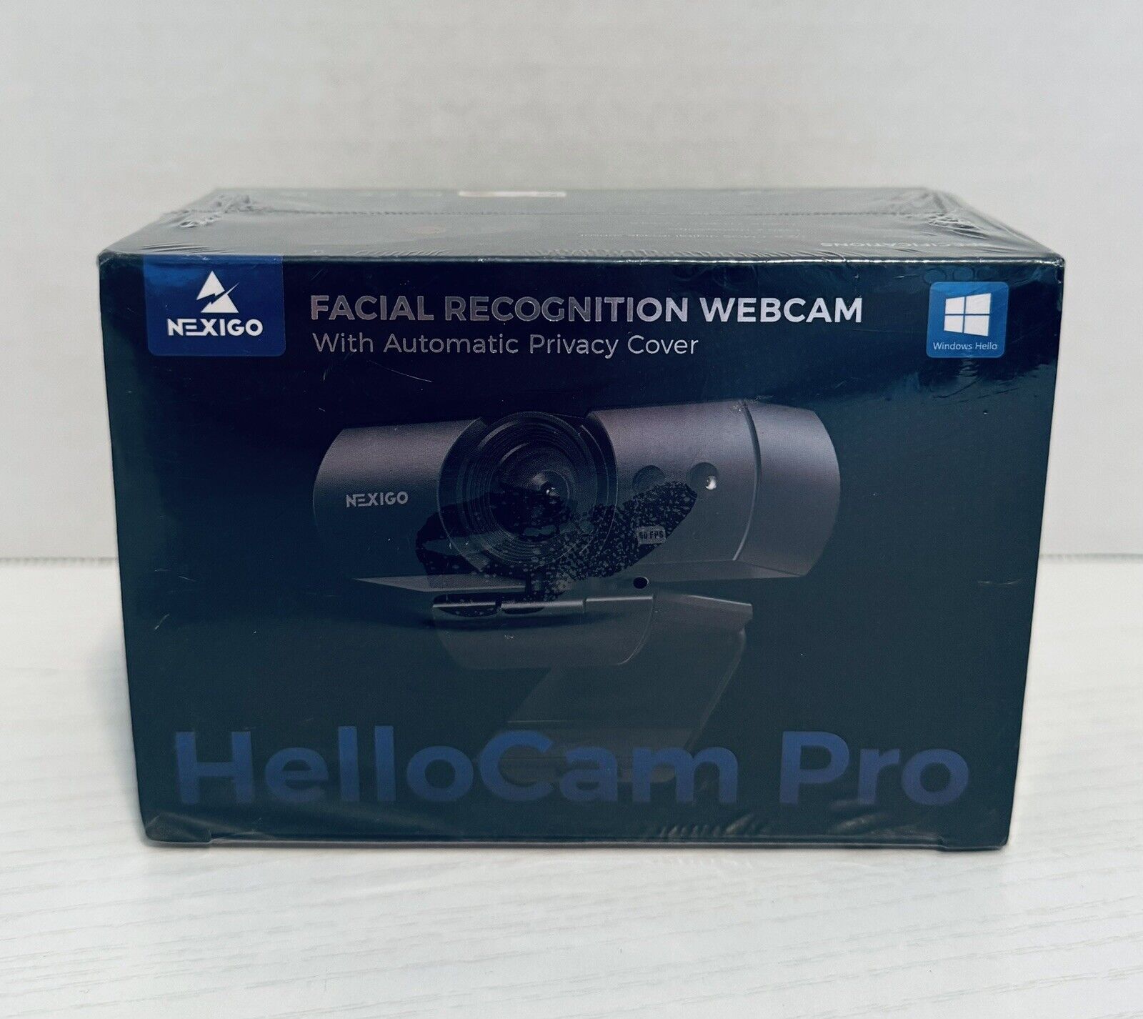 NexiGo Facial Recognition Webcam With Automatic Privacy Cover. Sealed New