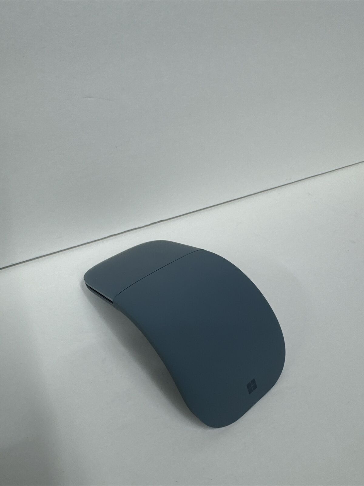 Used Microsoft Surface (CZV-00065) Wireless Arc Mouse - Ice Blue Bluetooth 