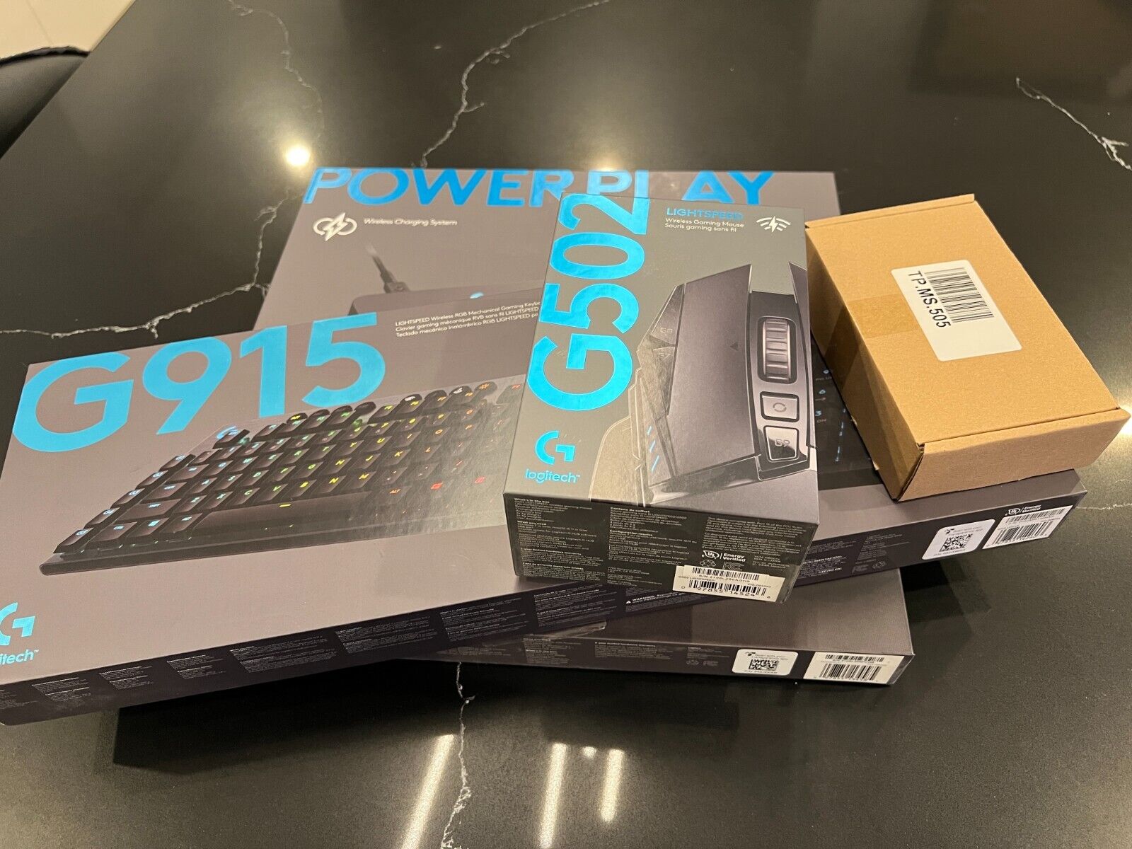 Ultimate Logitech Productivity Gamer Bundle G915 Keyboard G502 Mouse & Powerplay