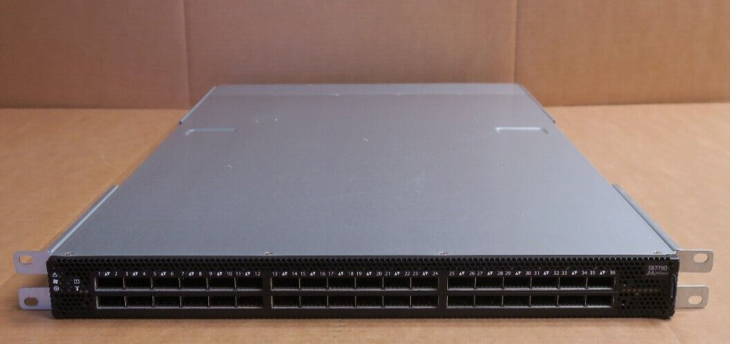 Mellanox SB7790 36x 100GbE QSFP28 Port EDR Infiniband Switch MSB7790-ES2F 2xPSU